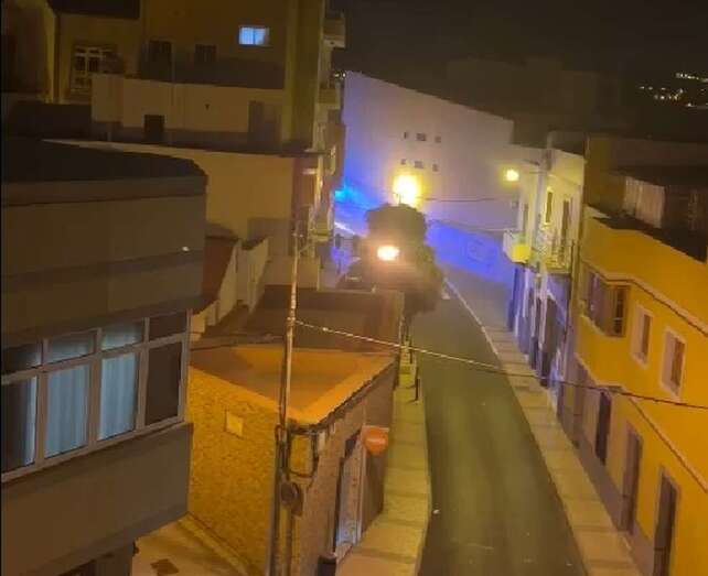 Imagen del incendio de esta noche/TA.